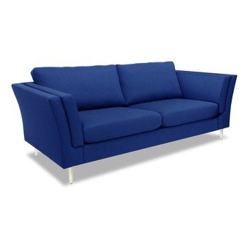 Canapea cu 2 locuri Vivonita Connor, albastru fixa