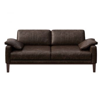 Canapea din piele MESONICA Musso, maro închis, 173 cm Canapea din piele MESONICA Musso, maro închis, 173 cm