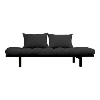 Canapea Karup Design Pace Black/Dark Grey