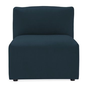 Modul de mijloc pentru canapea Vivonita Velvet Cube, bleumarin Modul de mijloc pentru canapea Vivonita Velvet Cube, bleumarin