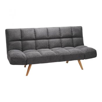 Canapea 3 locuri Freddo, Pako World, Antracit, 181x81x86 cm
