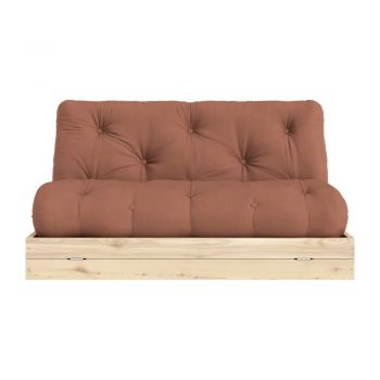Canapea cărămizie/teracotă extensibilă 145 cm Flip – Karup Design