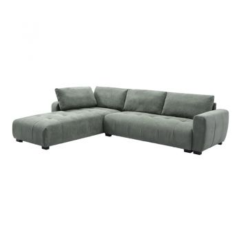 Canapea colț reversibil Gianco din material pakoworld de culoare mentă 298x208x85cm 208x298