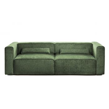 Canapea Extensibilă 3 locuri ZANETTO, cu 2 lăzi depozitare, 240x100x70 cm