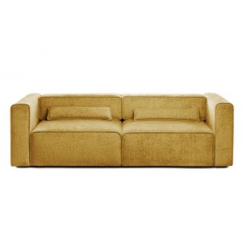 Canapea Extensibilă 3 locuri ZANETTO, cu 2 lăzi depozitare, 240x100x70 cm