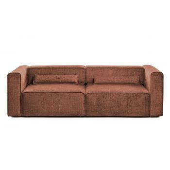 Canapea Extensibilă 3 locuri ZANETTO, cu 2 lăzi depozitare, 240x100x70 cm