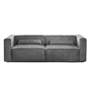 Canapea Extensibilă 3 locuri ZANETTO, cu 2 lăzi depozitare, 240x103x70 cm