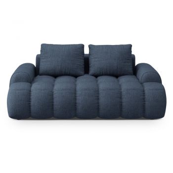 Canapea albastru-închis 175 cm Linz – Cosmopolitan Design