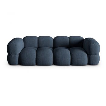 Canapea albastru-închis 250 cm Loretto – Cosmopolitan Design