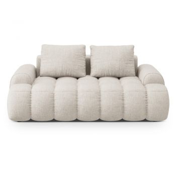 Canapea bej 175 cm Linz – Cosmopolitan Design