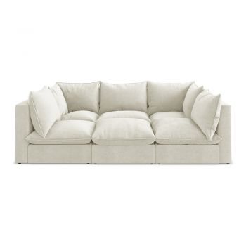 Canapea bej 255 cm Manao – Makamii