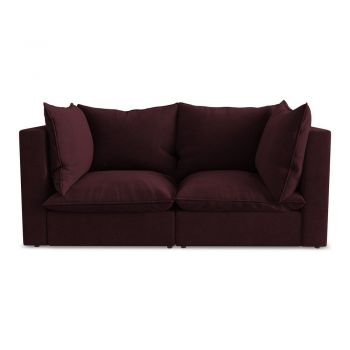 Canapea burgundy 180 cm Manao – Makamii