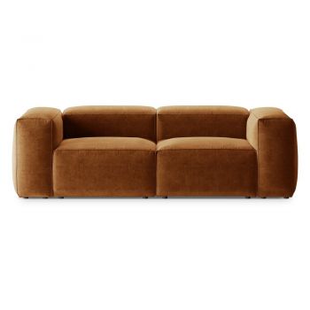 Canapea cărămizie 224 cm Bergano – Cosmopolitan Design