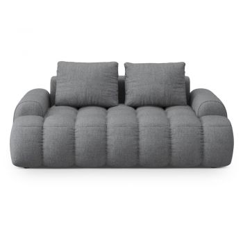 Canapea gri 175 cm Linz – Cosmopolitan Design