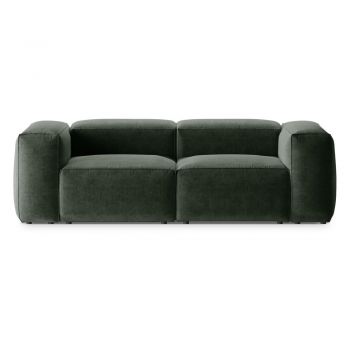 Canapea verde 224 cm Bergano – Cosmopolitan Design