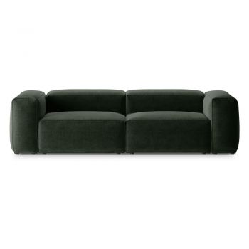Canapea verde 264 cm Bergano – Cosmopolitan Design