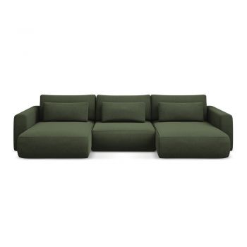 Colțar kaki extensibil/cu spațiu de depozitare (în formă de 