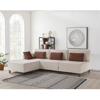Coltar, Balcab Home, 825BLC2984, CADRU: LEMN DE FAG, Bej