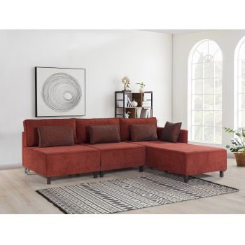Coltar, Balcab Home, 825BLC2985, CADRU: LEMN DE FAG, Rosu claret