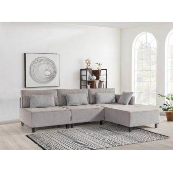 Coltar, Balcab Home, 825BLC2987, CADRU: LEMN DE FAG, Gri