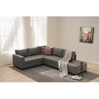 Coltar, Balcab Home, 825BLC5252, Cadru: PAL/LEMN, Gri