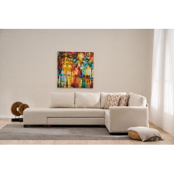 Coltar, Balcab Home, 825BLC5258, Cadru: PAL/LEMN, Crem