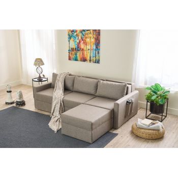 Coltar, Balcab Home, 825BLC5273, Cadru: 100% LEMN DE BRAD, Maro