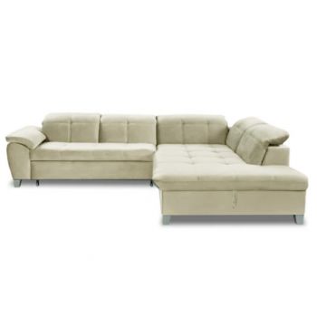 Coltar Extensibil Sevilia Lux, Dreapta, 5 Locuri, Crem, 300 x 234 Cm