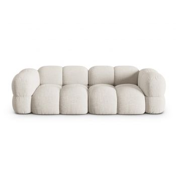 Canapea 4 locuri, Loretto, Cosmopolitan Design, 250x100x68 cm, tesatura structurata, bej