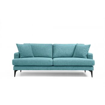 Canapea Fixă AZURRO, 3 locuri, 205x90x85 cm