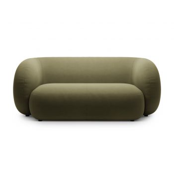Canapea modulara 2 locuri, Kate, Micadoni, 183x99x76 cm, catifea, verde