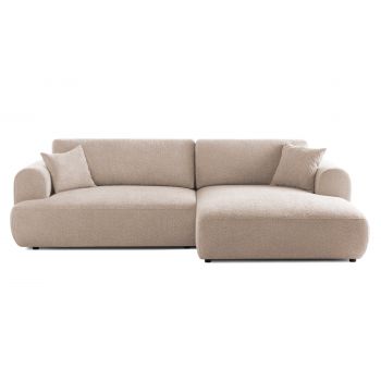 Colțar Extensibil 3 locuri NOA, cu ladă de depozitare, 270x155x80 cm