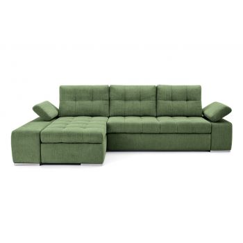 Colțar Extensibil VENETIA, cu ladă de depozitare, variante stânga/dreapta 290x170x80 cm