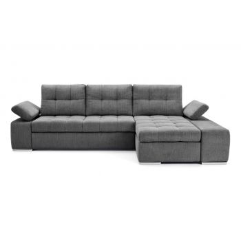 Colțar Extensibil VENETIA, cu ladă de depozitare, variante stânga/dreapta 290x170x80 cm