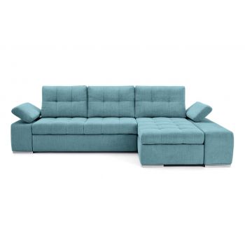 Colțar Extensibil VENETIA, cu ladă de depozitare, variante stânga/dreapta 290x170x80 cm