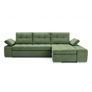 Colțar Extensibil VENETIA, cu ladă de depozitare, variante stânga/dreapta 290x170x80 cm