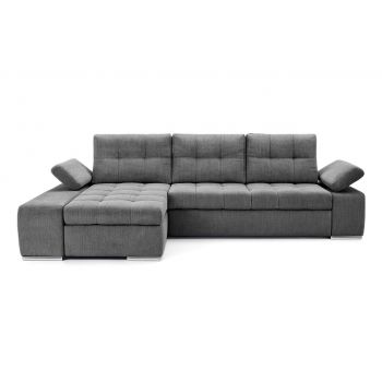 Colțar Extensibil VENETIA, cu ladă de depozitare, variante stânga/dreapta 290x170x80 cm