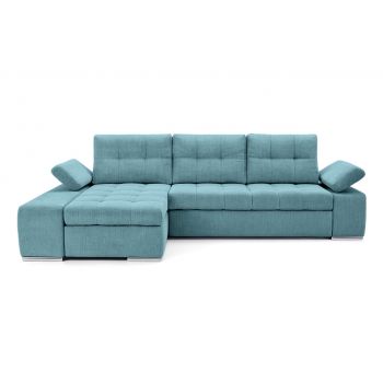 Colțar Extensibil VENETIA, cu ladă de depozitare, variante stânga/dreapta 290x170x80 cm