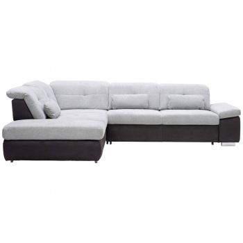 COLțAR textil negru, culoare aluminiu