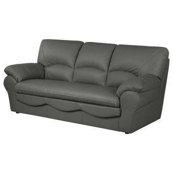 CANAPEA CU 3 LOCURI piele antracit CANAPEA CU 3 LOCURI piele antracit