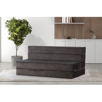 Canapea extensibila 2 locuri, Salida, 363SLD1131, Textil, Antracit