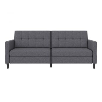 Canapea gri extensibilă 203 cm Hartford – Støraa