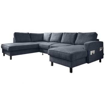 CANAPEA MODULARĂ textil albastru închis CANAPEA MODULARĂ textil albastru închis