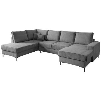 CANAPEA MODULARĂ textil antracit CANAPEA MODULARĂ textil antracit