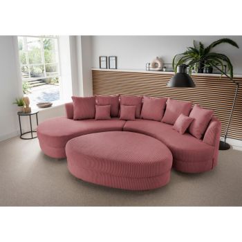 CANAPEA MODULARĂ textil corai CANAPEA MODULARĂ textil corai