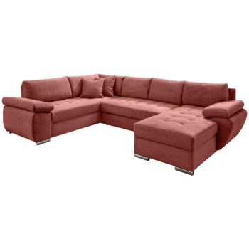 CANAPEA MODULARĂ textil corai