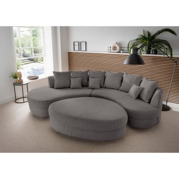 CANAPEA MODULARĂ textil gri CANAPEA MODULARĂ textil gri