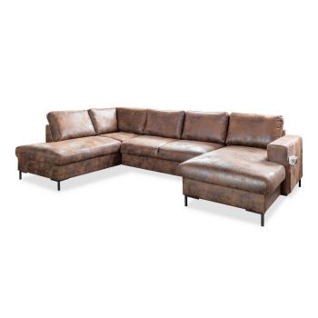 CANAPEA MODULARĂ textil maro CANAPEA MODULARĂ textil maro