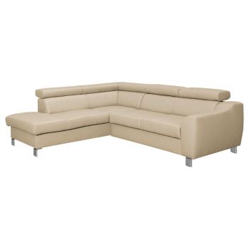 COLțAR textil, piele bej COLțAR textil, piele bej