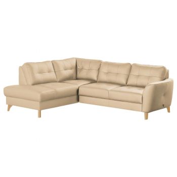 COLțAR textil, piele bej COLțAR textil, piele bej